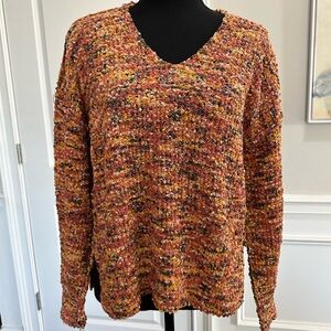 Rachel Zoe Multicolor Popcorn Sweater – Size M